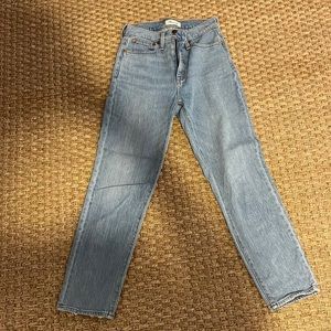 Madewell Classic Straight Jeans